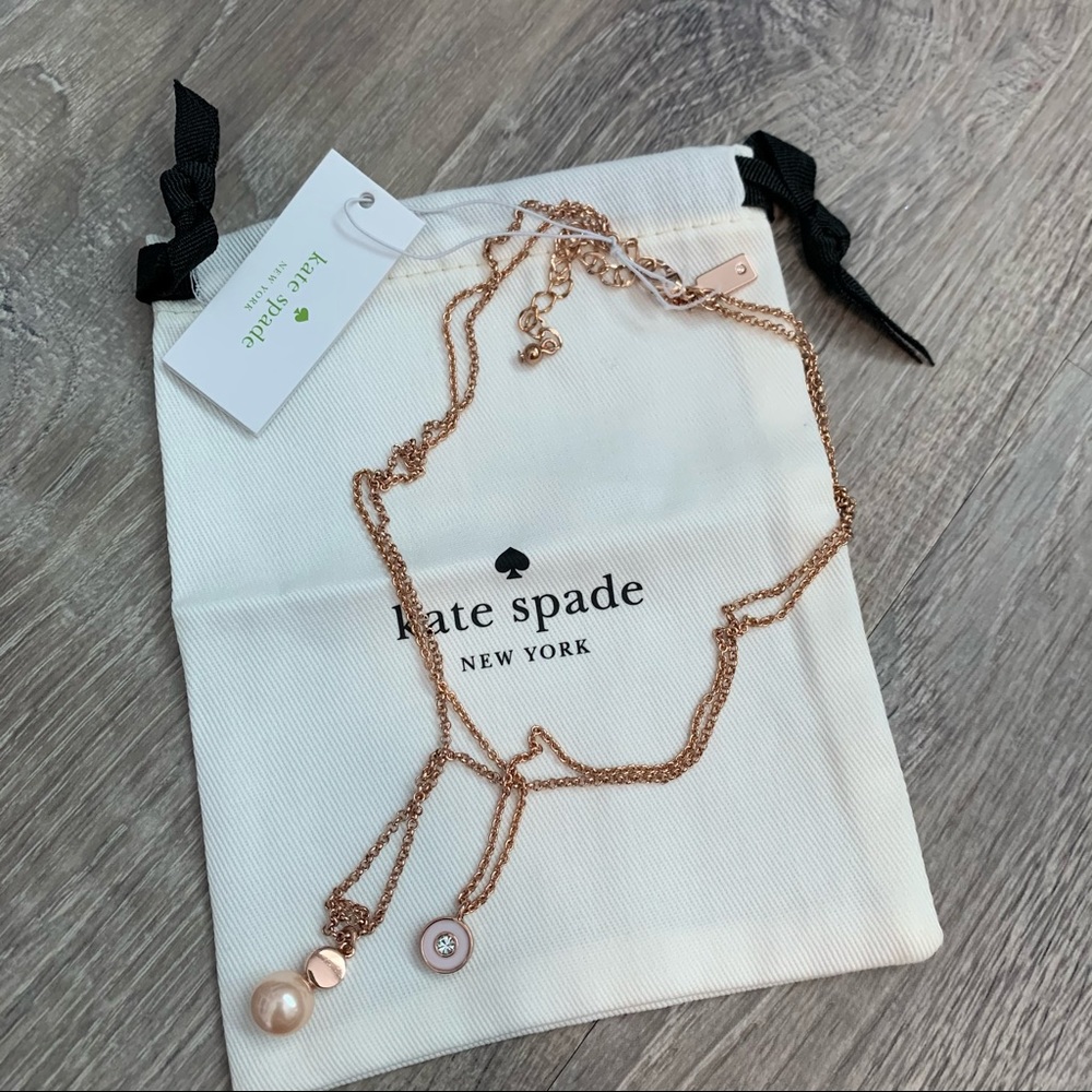 Kate Spade Double Pendant Layered Necklace